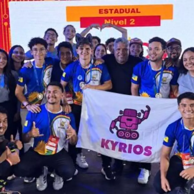 Alunos do SESI-PE conquistam ouro e garantem vaga no nacional da Olimpíada Brasileira de Robótica