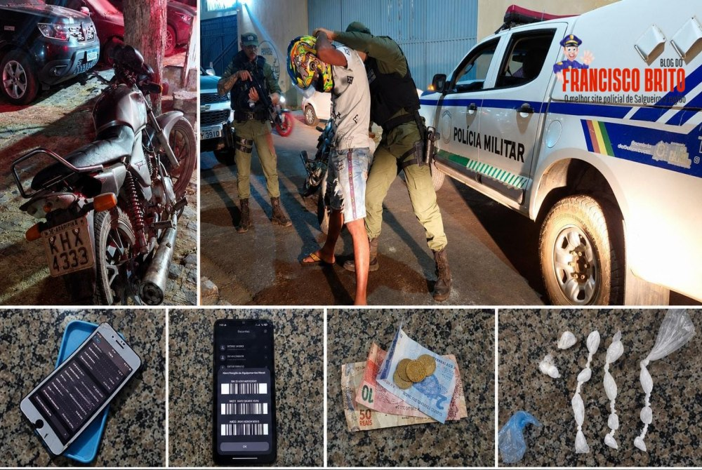 Operação Protetor das Divisas apreende drogas e celular roubado no Sertão do Araripe